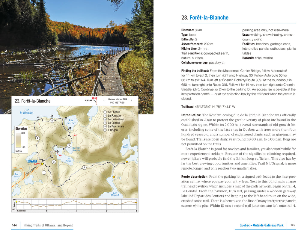 Hiking Trails of Ottawa, The National Capital Region and Beyond, 2nd Edition