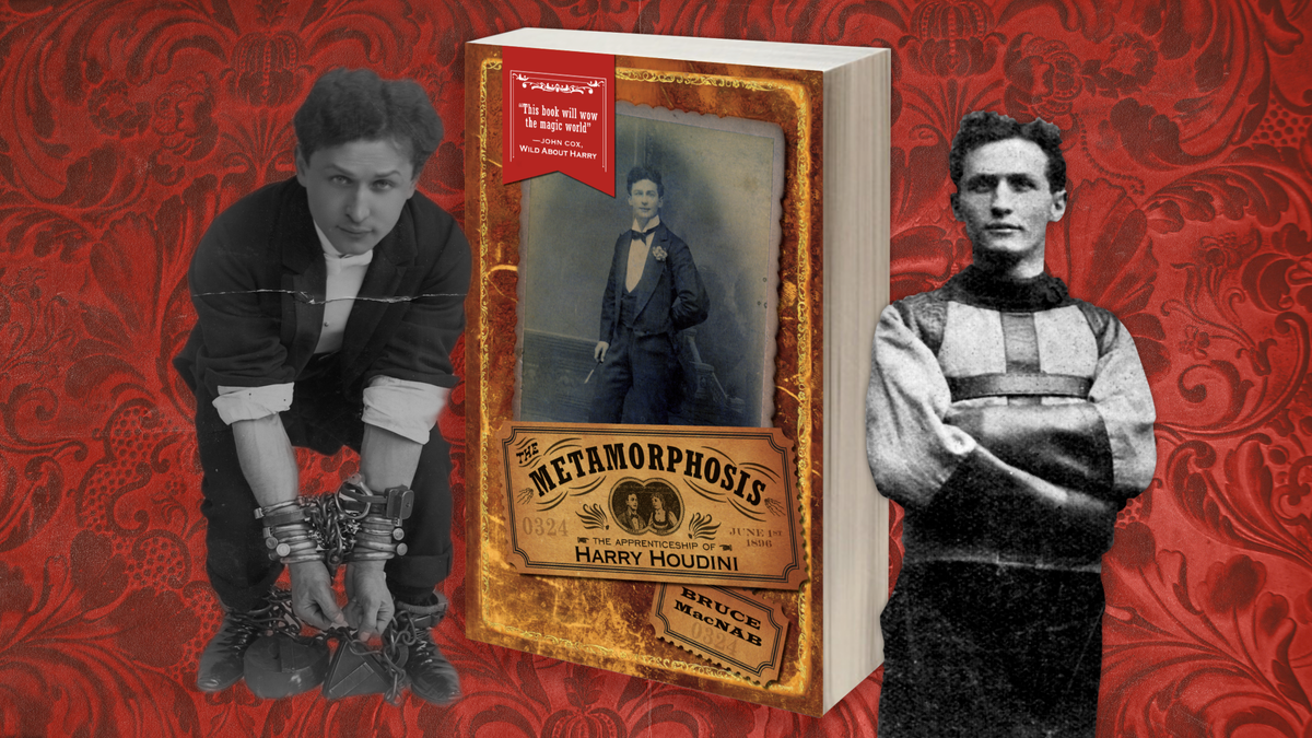 Houdini landed in Canada as a magician. He left as an escape artist.