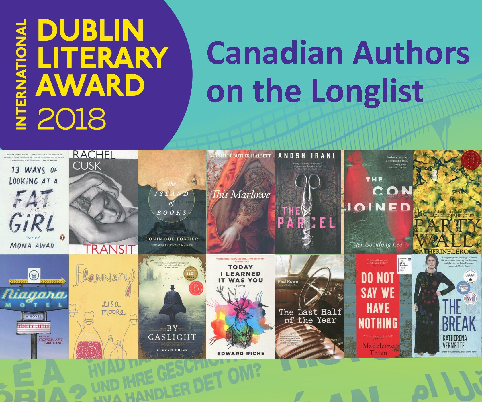 This Marlowe longlisted for the 2018 International DUBLIN Literary Award