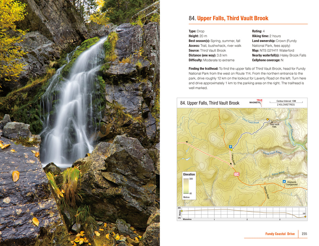 Waterfalls of New Brunswick: A Guide, 2nd Edition